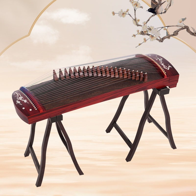 Musical Instrument Guzheng - أداء محمول صيني من Guqin مصنوع