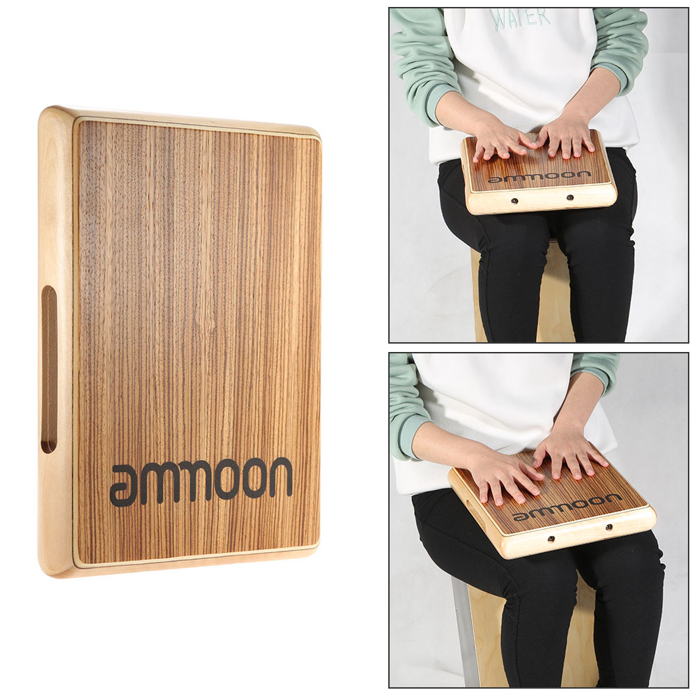 Cajon Box Drum - أداة قرع مدمجة للسفر كاجون طبلة