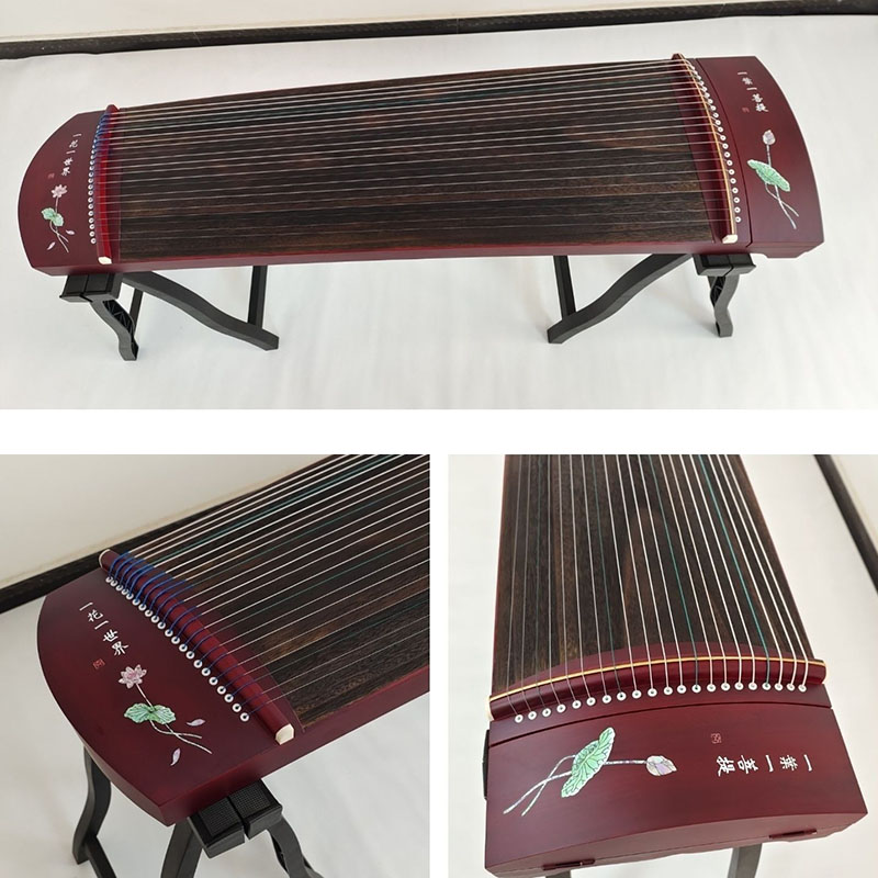 جيتار غوزين محمول 125 سم للمبت - مراجعة Musical Instrument Guzheng وسعره