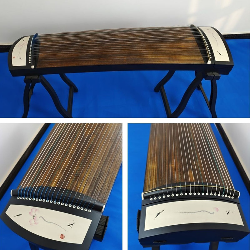 جيتار غوزين محمول 125 سم للمبت - مراجعة Musical Instrument Guzheng وسعره