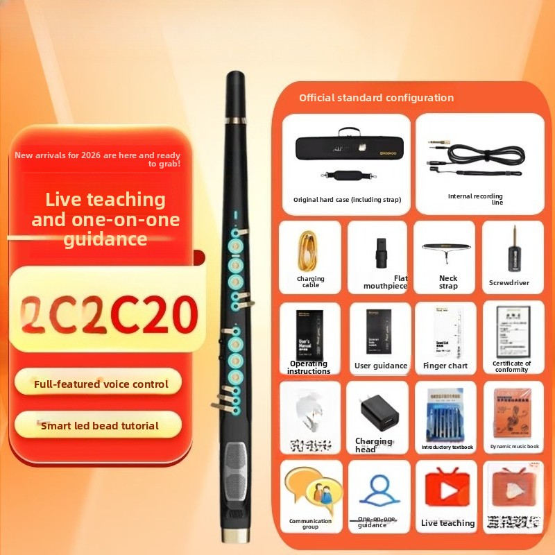 C20 آلة موسيقية كهربائية ذكية  - مراجعة Musical Instrument Blow وسعره