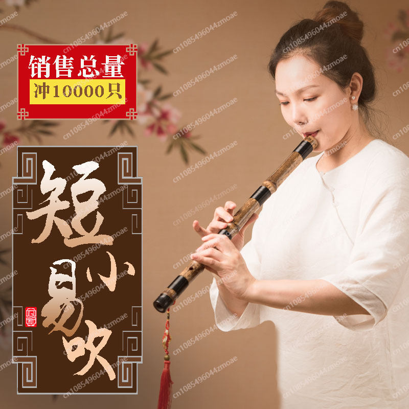 فلوت خيزران احترافي قصير بفتحة - مراجعة Musical Instrument Blow وسعره