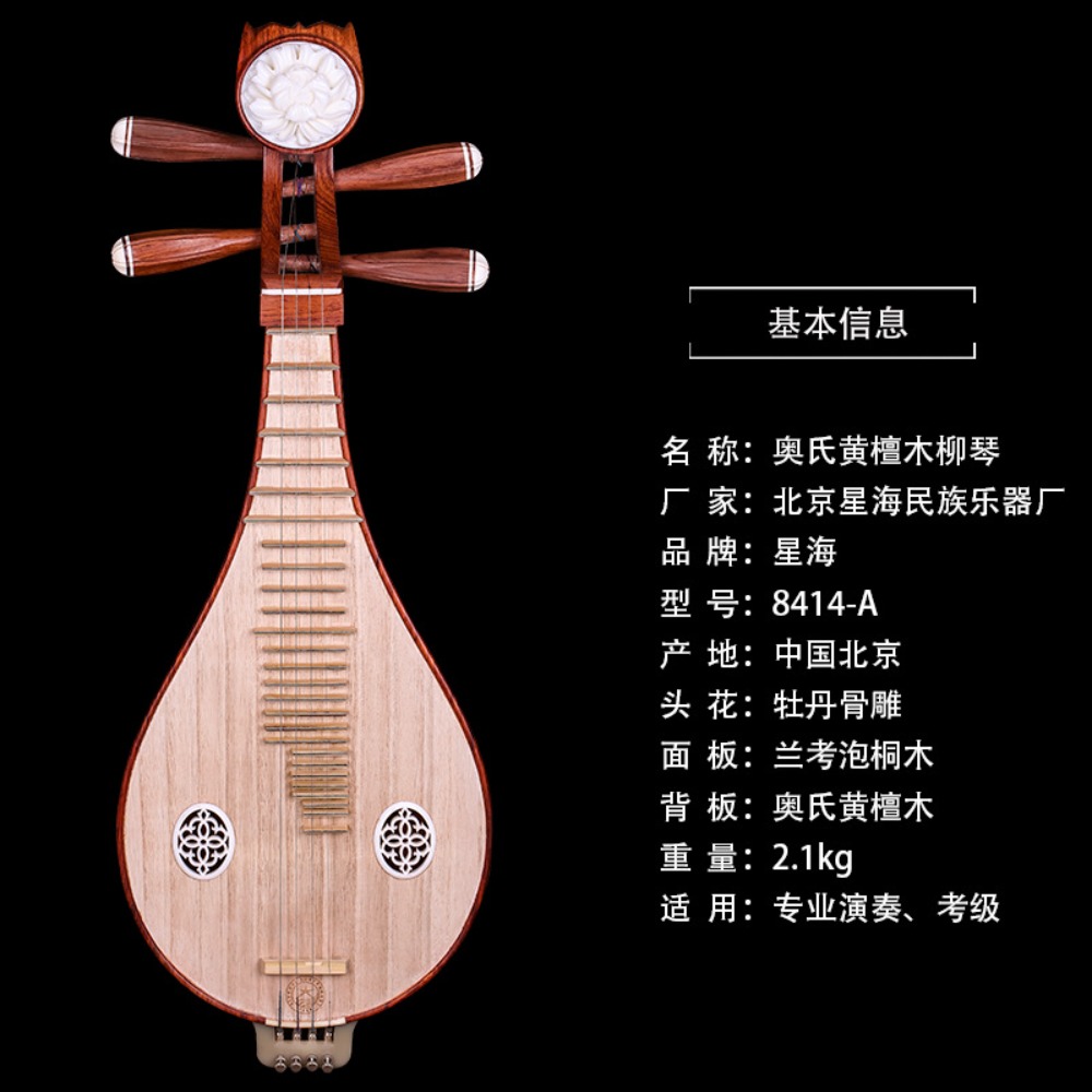 آلة ليوتشين الصينية التقليدية  - مراجعة Musical Instrument Music وسعره