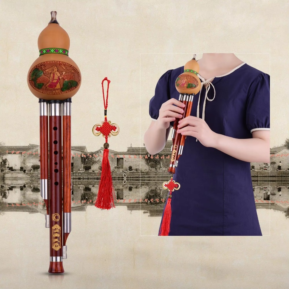آلة موسيقية صينية تقليدية: فلو - مراجعة Musical Instrument Music وسعره