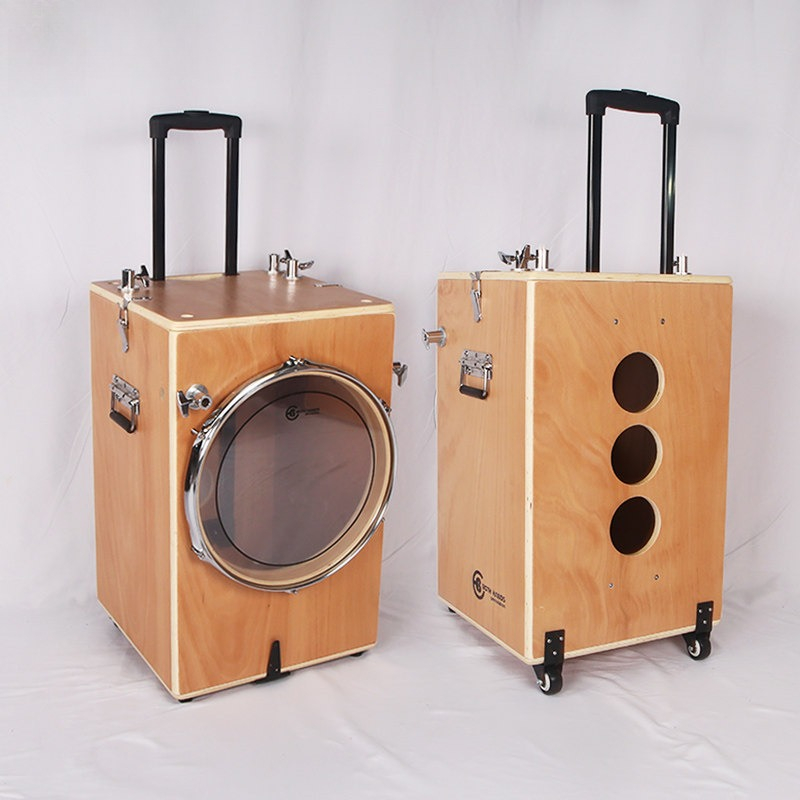 طبلة كاجون محمولة للسفر بدون ت - مراجعة Cajon Box Drum وسعره