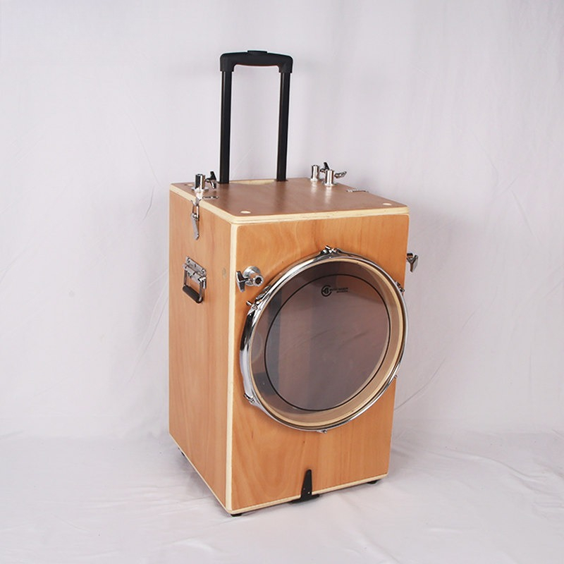 طبلة كاجون محمولة للسفر بدون ت - مراجعة Cajon Box Drum وسعره