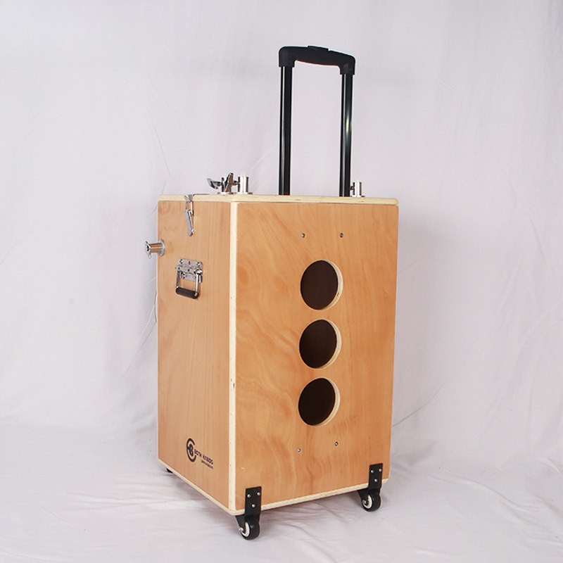طبلة كاجون محمولة للسفر بدون ت - مراجعة Cajon Box Drum وسعره