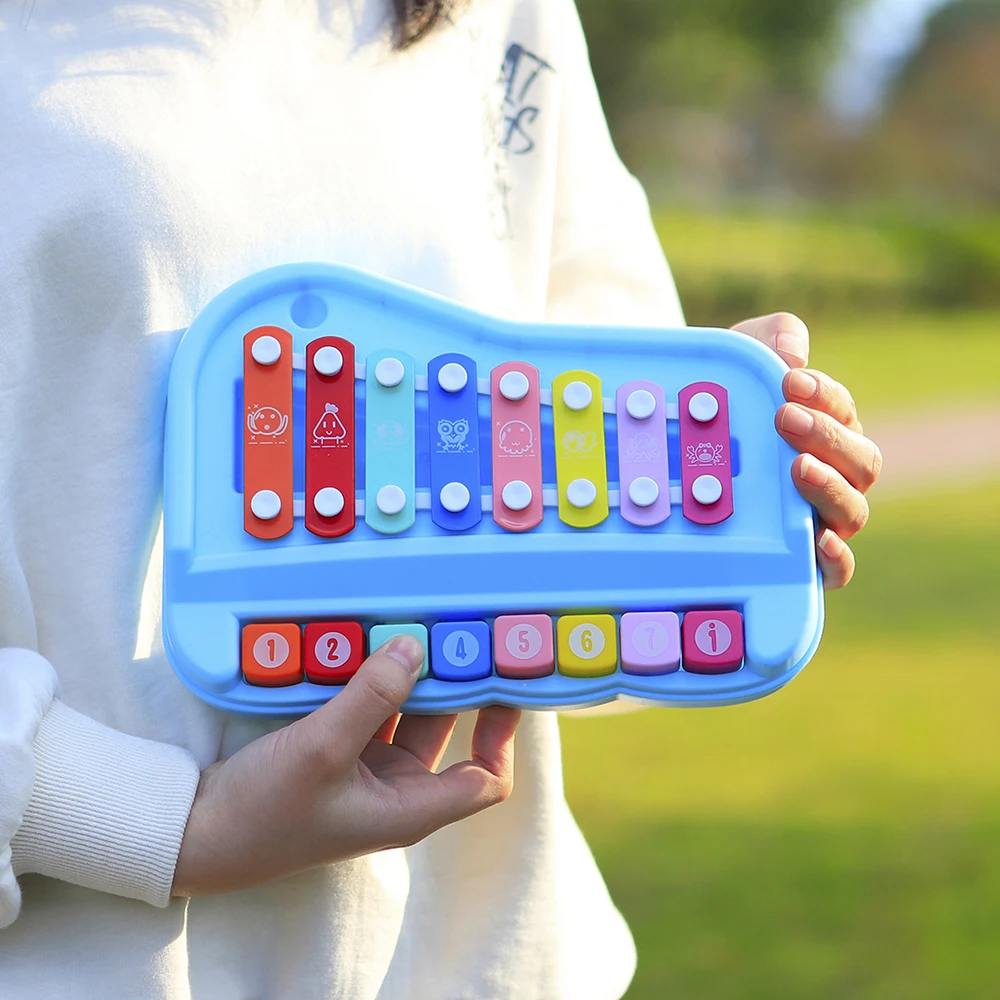 آلة إيقاع يدوية بـ 8 نغمات - ز - مراجعة Musical Instrument For Babies وسعره