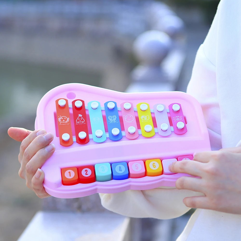 آلة إيقاع يدوية بـ 8 نغمات - ز - مراجعة Musical Instrument For Babies وسعره