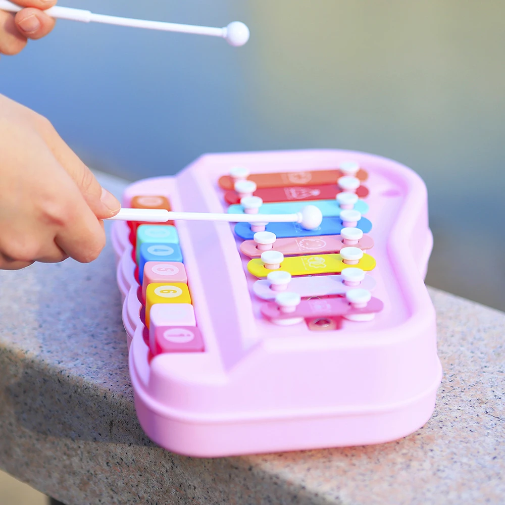 آلة إيقاع يدوية بـ 8 نغمات - ز - مراجعة Musical Instrument For Babies وسعره