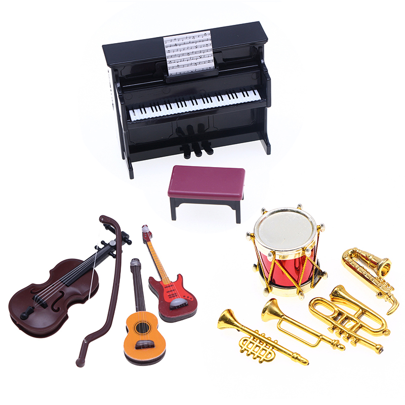 مجموعة آلات موسيقية مصغرة كلاس - مراجعة Musical Instrument Like Guitar وسعره