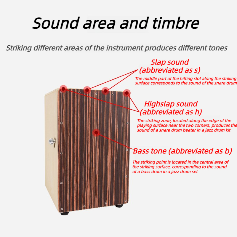 المهنية صندوق كاجون طبل خشبي ا - مراجعة Cajon Box Drum وسعره