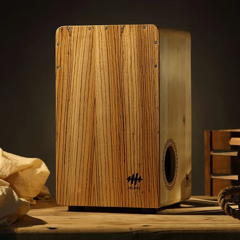 خشب متين صندوق كاجون طبل برامي - مراجعة Cajon Box Drum وسعره