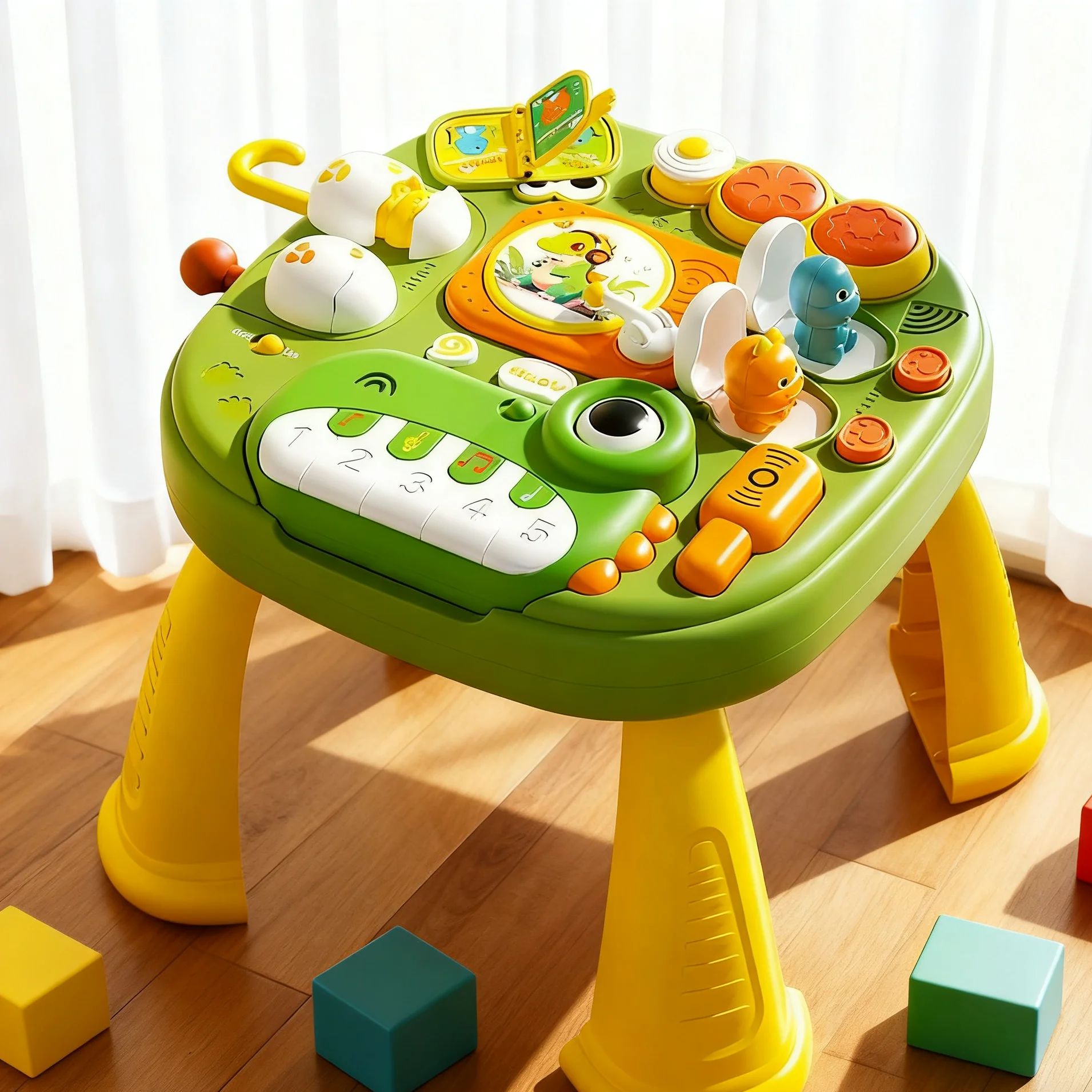 طاولة الموسيقى ألعاب الأطفال ل - مراجعة Musical Instrument For Babies وسعره