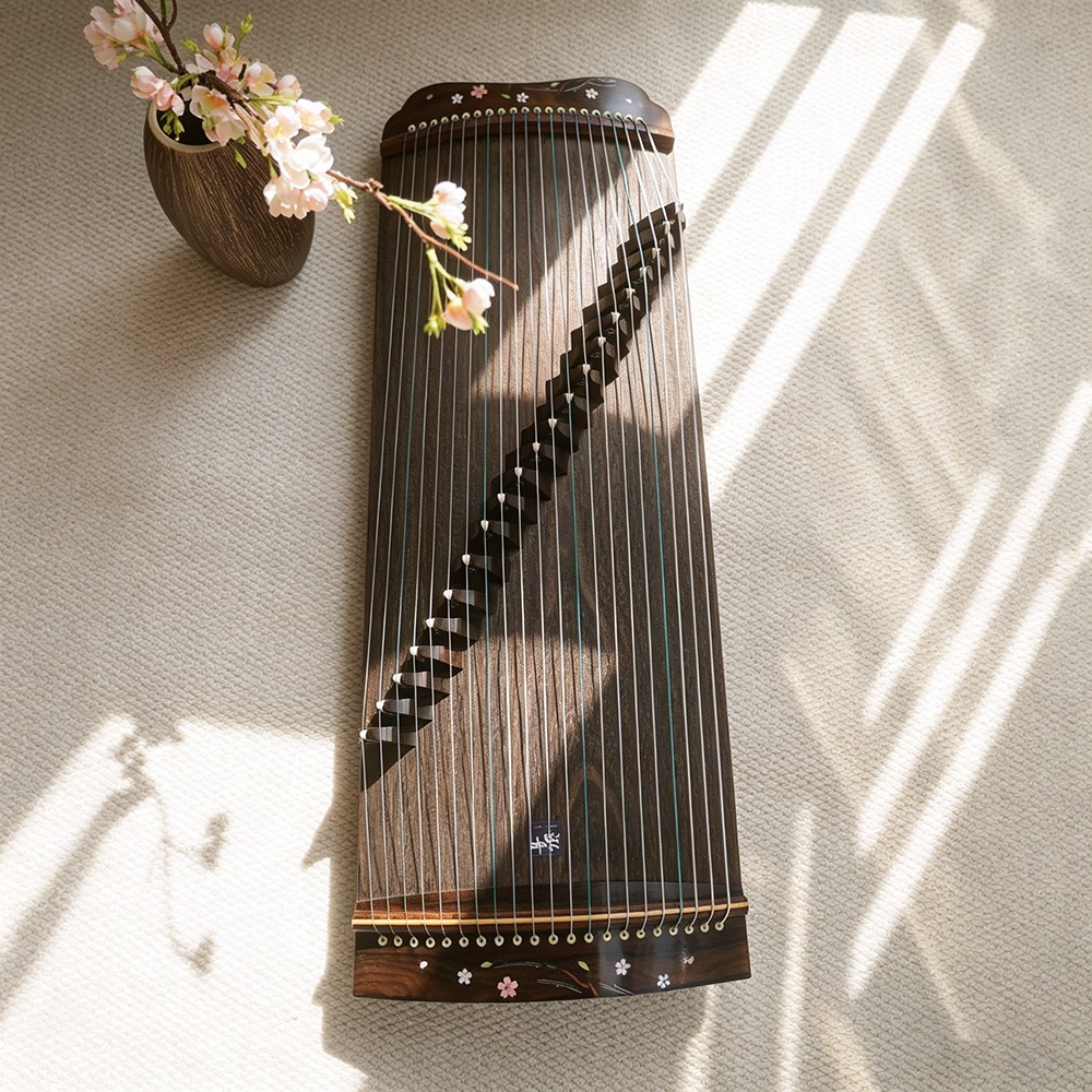 جُزَّنَج احترافي بـ 21 وترًا،  - مراجعة Musical Instrument Guzheng وسعره