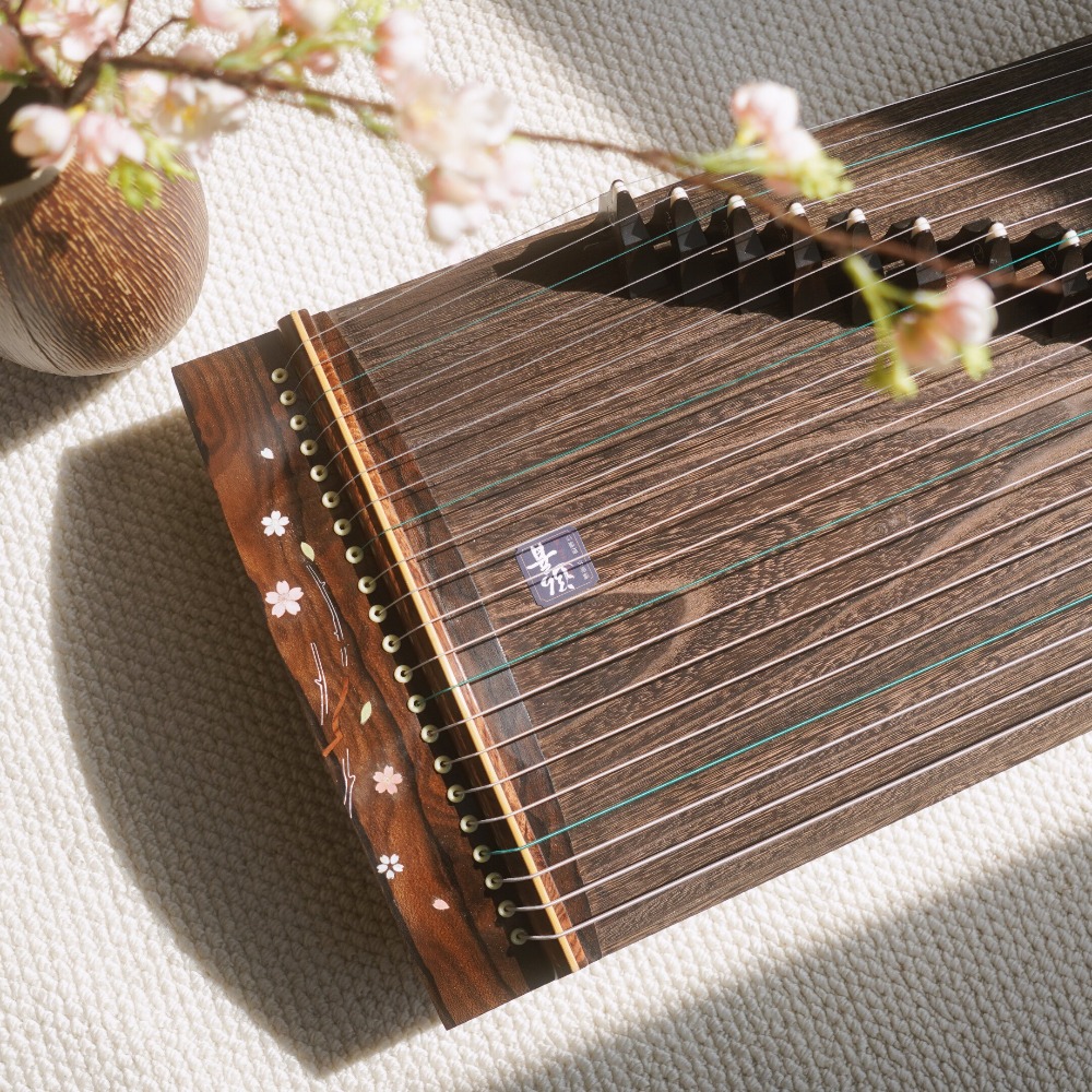 جُزَّنَج احترافي بـ 21 وترًا،  - مراجعة Musical Instrument Guzheng وسعره